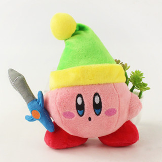 ตุ๊กตายัดนุ่น Kirby Zelda Form ขนาด 18 ซม.