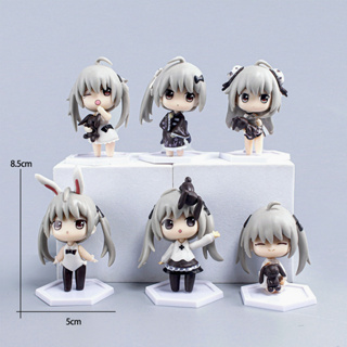 โมเดลฟิกเกอร์ Pvc รูปปั้นอนิเมะ Yosuga No Sora Sora ขนาด 7 ซม. ของเล่นสําหรับเด็ก