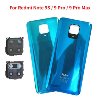 ใหม่ เคสแบตเตอรี่ด้านหลัง พร้อมเลนส์กล้อง สําหรับ Xiaomi Redmi Note 9S Redmi Note 9 pro 9 pro Max