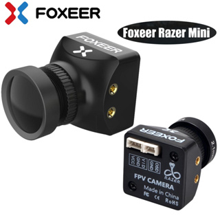 Foxeer Razer Mini HD 5MP เลนส์ M12 2.1 มม. 1200TVL กล้อง FPV มาตรฐาน 4:3 16:9 NTSC/PAL สลับได้ 4ms สําหรับโดรนบังคับวิทยุ 1 ชิ้น