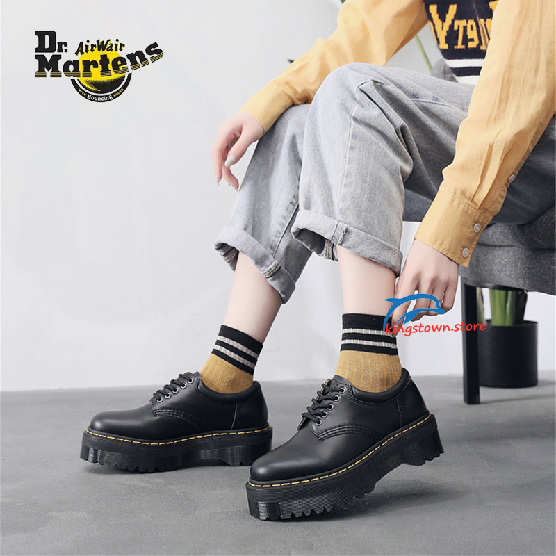 Dr Martens Man Martin 8053 Leather Men Female หนา 5cm Plus Size 35-45