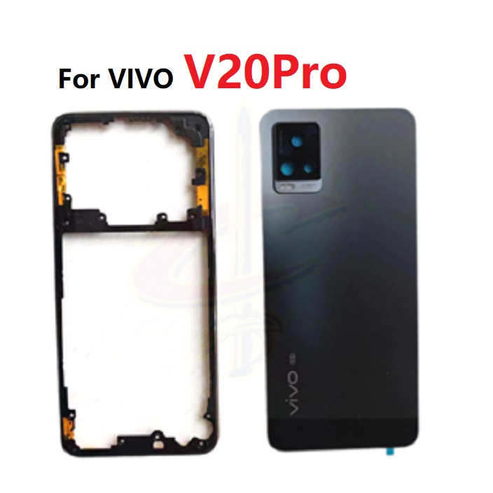 บอดี้ Body ฝาหลัง เคสกลาง กรอบหน้าจอ สําหรับ Vivo V20 Pro