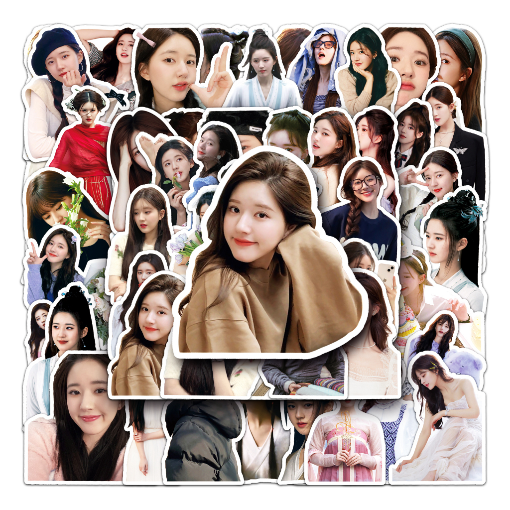 50 ชิ้นตลก Zhao Lusi สติกเกอร์กันน้ํา DIY สําหรับแล็ปท็อป/โทรศัพท์/หมวกกันน็อก/รถ/กีตาร์ Creative Decal