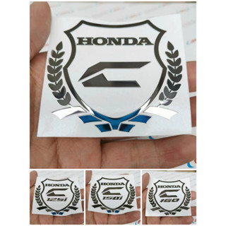 สติกเกอร์โลหะ แบบบาง สําหรับรถจักรยานยนต์ honda click 125i 150i 160