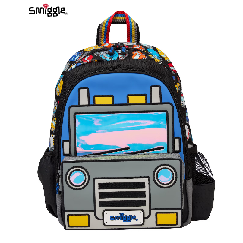 Smiggle Movin' Junior Character กระเป๋าเป้สะพายหลัง กระเป๋านักเรียน