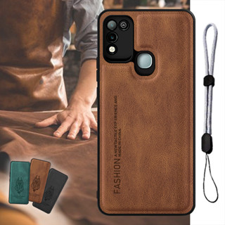 เคสหนัง พร้อมเชือกปรับได้ หรูหรา สําหรับ Infinix Hot 9 Play Hot 10 Play Hot 11 Play X688C X688B Smart 2 2021