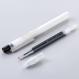 (จัดส่งด่วน) ปากกากลางสไตล์ MUJI สไตล์มินิมอล 0.38มม./0.5มม. ขนาด