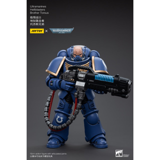 [มาใหม่] ฟิกเกอร์แอกชัน JOYTOY สเกล 1/18 - Ultramarines Hellblasters Brother Torsus (ฟิกเกอร์ของเล่น 4 นิ้ว)