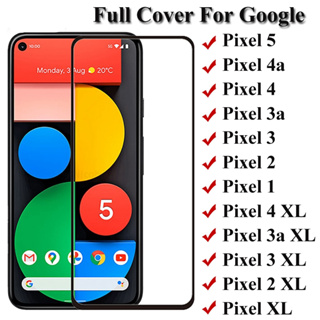 ฟิล์มกระจกนิรภัยกันรอยหน้าจอ แบบเต็มจอ สําหรับ Google Pixel 2 2XL 3XL 3 3A XL 4 4XL 4A 5 5A 6 6A 7 7A 8 pro