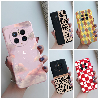 เคสซิลิโคนนิ่ม เนื้อแมตต์ กันกระแทก สําหรับ Huawei Mate 50 Pro Huawei Mate50 Pro