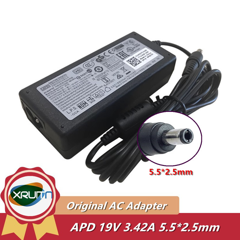 Oem APD 19V 3.42A 65W AC Adapter Charger สําหรับ Intel NUC NUC7JY BOXNUC7CJYH แหล่งจ่ายไฟ DA-65C19 D