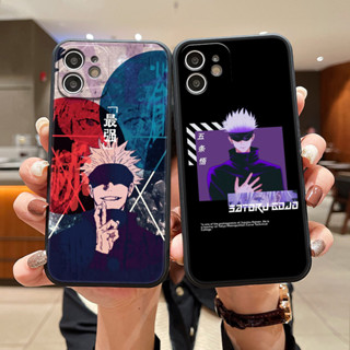 เคสโทรศัพท์มือถือ ลายการ์ตูนมหาเวทย์ผนึกมาร Gojo Satoru น่ารัก สําหรับ iPhone 14 13 12 Mini 11 Pro X XR XS Max 8 7 6S 6 Plus SE 2020 5S 5