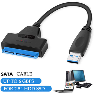 สายเคเบิลอะแดปเตอร์ Sata 3 เป็น Usb 3.0 Usb 2.0 Sata รองรับฮาร์ดไดรฟ์ 2.5 นิ้ว Ssd Hdd สําหรับคอมพิวเตอร์ โน้ตบุ๊ก