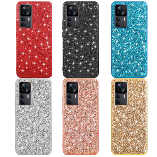 เคสโทรศัพท์มือถือ กันกระแทก แต่งกลิตเตอร์ ระยิบระยับ หรูหรา สําหรับ XiaoMi POCO X5 12T RedMi Note 12 11 Pro