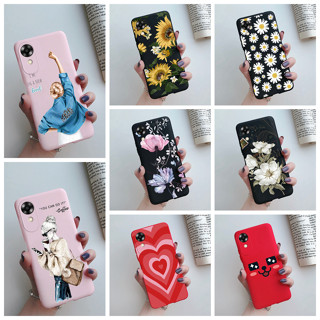 เคสโทรศัพท์ซิลิโคน TPU แบบนิ่ม ลายดอกทานตะวัน สีแคนดี้ สําหรับ OPPO A17K 2022 A17K A 17k CPH2471 4G