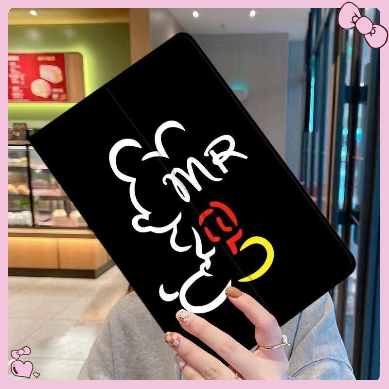 Cartoon Mickey เคสไอแพด ลายการ์ตูน ipad ipad Gen 7/8/9 10.2 / Air 4/5 10.9/ iPad Pro11 / iPad Mini 1 2 3 4 5 / iPad 2 3 4 / iPad Pro 9.7 Air1 Air2 / iPad Pro 10.5 Smart Case