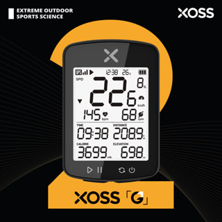 Xoss G2+ เครื่องวัดความเร็วจักรยานไร้สาย IPX7 Type-C GPS หน้าจอ LCD 2.2 นิ้ว บลูทูธ ANT+ mtb XOSS G2 Plus