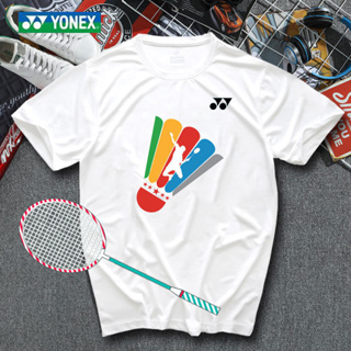 ใหม่ YONEX Badminton Jersey เสื้อยืดแขนสั้น แบบแห้งเร็ว สําหรับผู้ชาย และผู้หญิง 2023