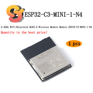 [พร้อมส่ง] โมดูลไร้สายบลูทูธ BLE5.0 ESP32-C3-MINI-1-N4 2.4 GHzWiFi 1 ชิ้น