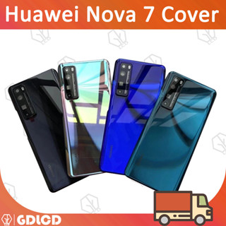 ฝาหลัง Huawei Nova 7 7SE เคสแบตเตอรี่ด้านหลัง แบบเปลี่ยน สําหรับ