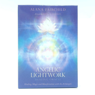การ์ดเกม Angelic Lightwork Healing Oracle 45 ชิ้น