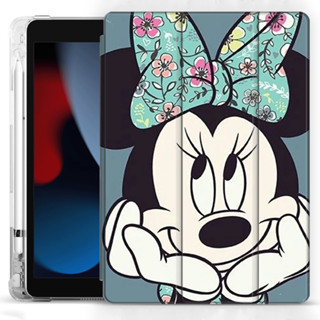 เคสโปร่งแสง พับได้ พร้อมช่องใส่ปากกา สําหรับ ipad 9th Gen Case 10.2 Pro 11 Air 4 Air 5 10.9 Air 3 10.5 air21 ipad 2017 2018 9.7 Mini 6 5 4 8.3 10th 8 7 6 5th
