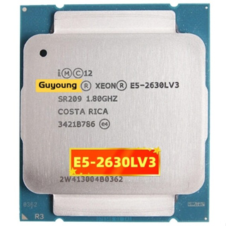 โปรเซสเซอร์ CPU YZX Xeon E5 2630LV3 E5 2630L V3 E5-2630 LV3 E5-2630LV3 8 แกน 1.80GHZ 20MB 22nm LGA 2011-3