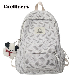 Backpack Prettyzys 2023 Korean Student Bag Large capacity School For Teenage Girl