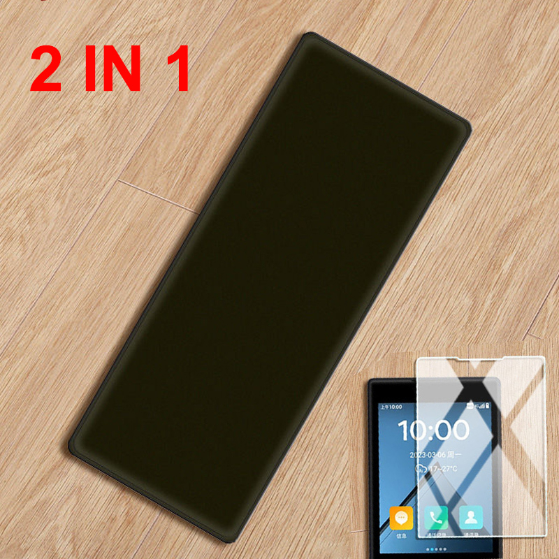 9H กระจกนิรภัยสําหรับ Xiaomi Qin F22 Glass Screen Protector ฝาครอบสีดําสําหรับ Xiaomi Mi Qin F22 Qin