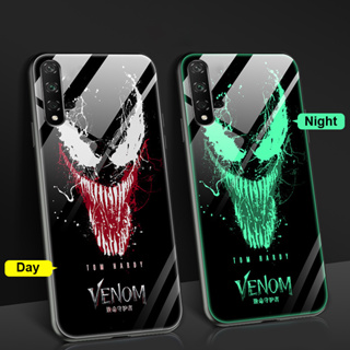 Case Huawei Nova 5T Night Glow Tempered Glass Hard Casing Nova 9 Y9 Prime 2019 Y9 2019 Honor 50 50 Pro 50 SE 60 Luminous Fashion Anime Cartoon Cases