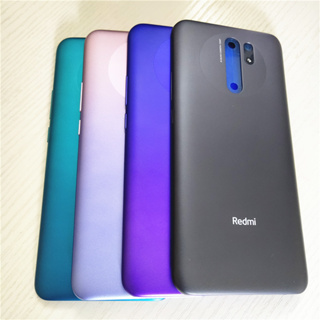 ฝาครอบแบตเตอรี่ด้านหลัง คุณภาพสูง แบบเปลี่ยน สําหรับ Xiaomi Redmi 9