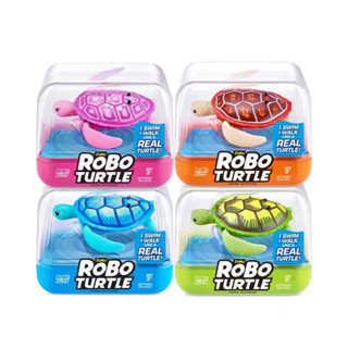 Robo Alive Robo Turtle Robotic Swimming Turtle by ZURU Water Activated, Comes with Batteries Robo Alive Robo หุ่นยนต์เต่าว่ายน้ํา โดย ZURU Water Activated มาพร้อมกับแบตเตอรี่