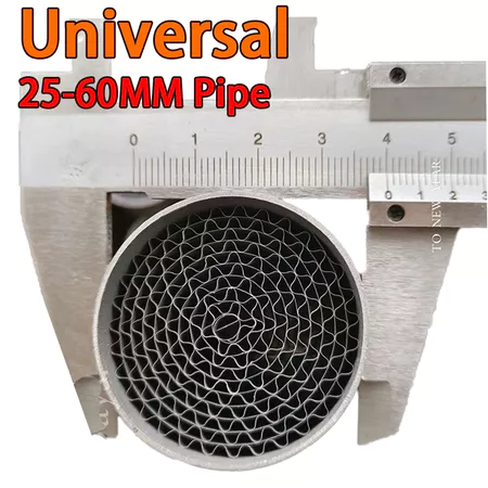 Universal 22-60 มม.Resonator รถจักรยานยนต์ Killer ท่อไอเสีย Silencer สําหรับ Click125 ADV150 PCX160 AEROX Raider 150 NMA