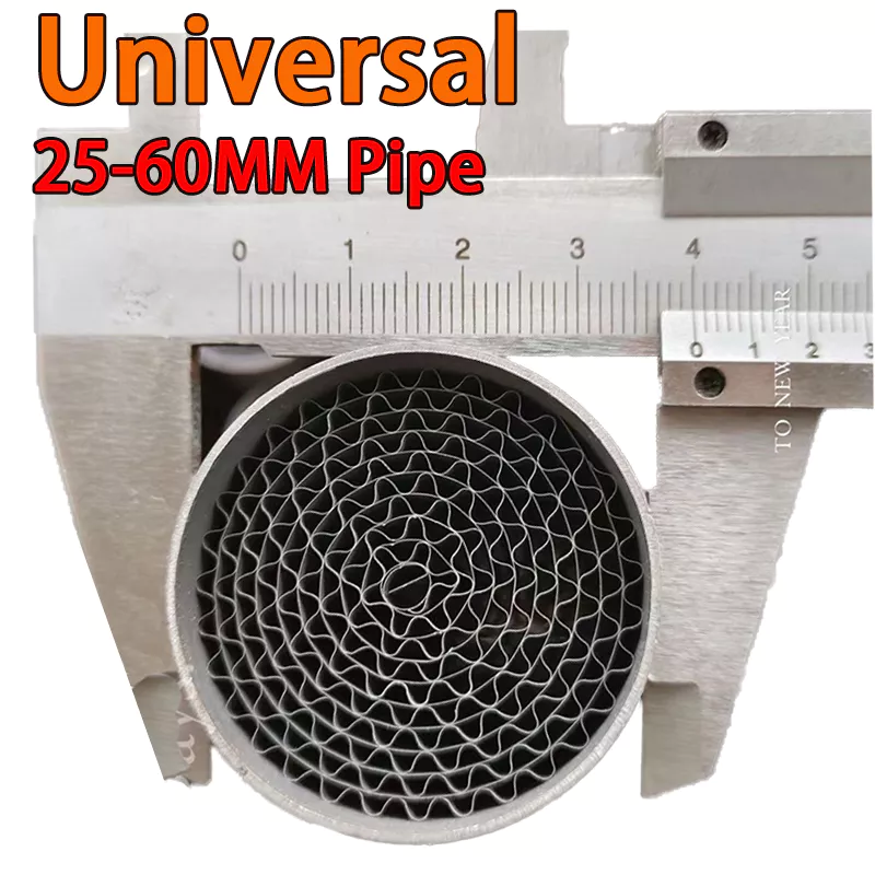 Universal 22-60 มม.Resonator รถจักรยานยนต์ Killer ท่อไอเสีย Silencer สําหรับ Click125 ADV150 PCX160 AEROX Raider 150 NMA