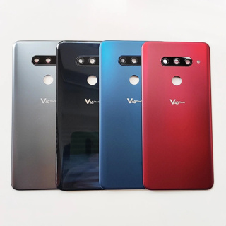 ฝาครอบแบตเตอรี่กระจกด้านหลัง แบบเปลี่ยน สําหรับ LG V40 ThinQ LM-V405QA V405 V405TA V405UA