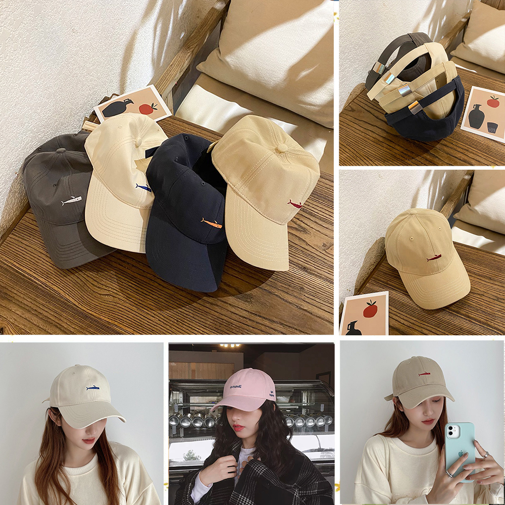 20222 ใหม่เวอร์ชั่นเกาหลีของผู้ชายและผู้หญิงหมวกแหลมบังแดดหมวกเบสบอล
