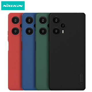 Nillkin เคสโทรศัพท์มือถือ PC TPU แบบแข็ง ผิวด้าน สําหรับ Xiaomi Redmi Note 12 Turbo Poco F5 Super Frosted Shield Pro