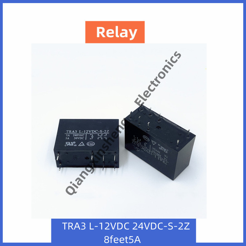 TRA3 L-12V-S-2Z TRA3 L-24V-S-2Z รีเลย์ไฟ 8 Pins 5A