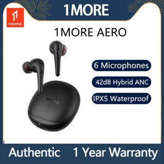 ของแท้ 1MORE AERO 360° หูฟังบลูทูธไร้สาย 42dB Hybrid ANC ตัดเสียงรบกวน 6 ไมโครโฟน
