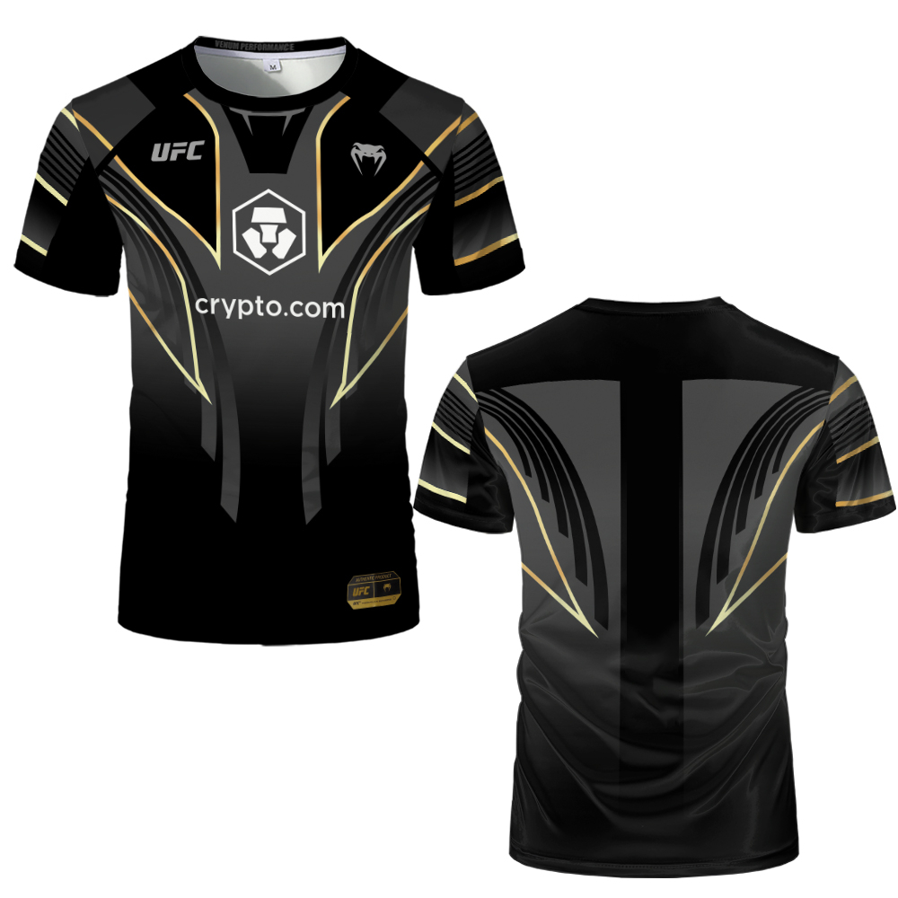 เสื้อยืดชกมวย VENUM Fight Night สำหรับผู้ชาย แห้งเร็ว