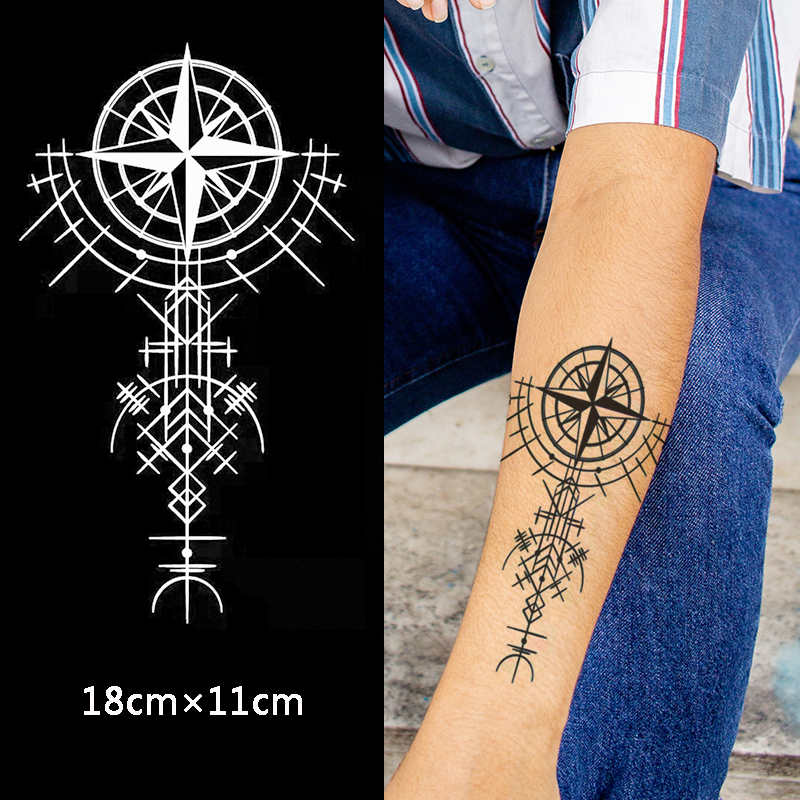 【COCO Magic tattoo】สติกเกอร์รอยสักชั่วคราว กึ่งถาวร กันน้ํา ติดทนนาน 15 วัน 18 ซม.*11 ซม.