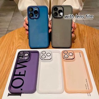 เคสโทรศัพท์มือถือ TPU แบบนิ่ม ป้องกันเลนส์กล้อง ขอบโลหะ สําหรับ Realme V23 V23i Q5i 5G Narzo 50 5G GT GT Neo 2T R17 R15