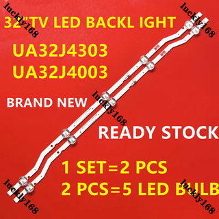 ใหม่ ไฟแบ็คไลท์ LED UA32J4303 UA32J4003 32 นิ้ว UA32J4005AK UA32J4005DK UA32J4005 32J4005 1 ชุด