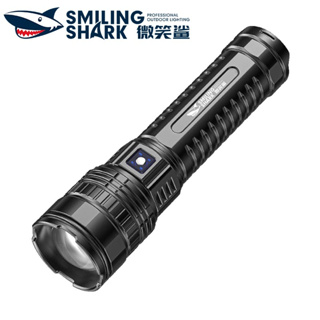 Smilingshark SD6000 ไฟฉาย led ABS M80 6000lm สว่างมาก ซูมได้ 5 โหมด ชาร์จ USB กันน้ํา สําหรับตั้งแคมป์ เดินป่า กลางแจ้ง