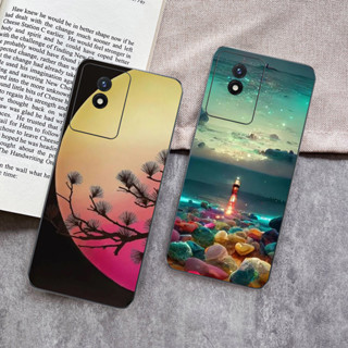 เคสโทรศัพท์มือถือแบบนิ่ม ลายเพ้นท์แฟชั่น สําหรับ VIVO Y02 V2213 Y02A Y11 2023 V2236A