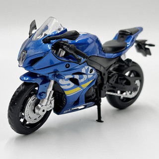 โมเดลรถจักรยานยนต์ Suzuki GSX-R1000 ขนาด 1:18 ของเล่นสําหรับเด็ก