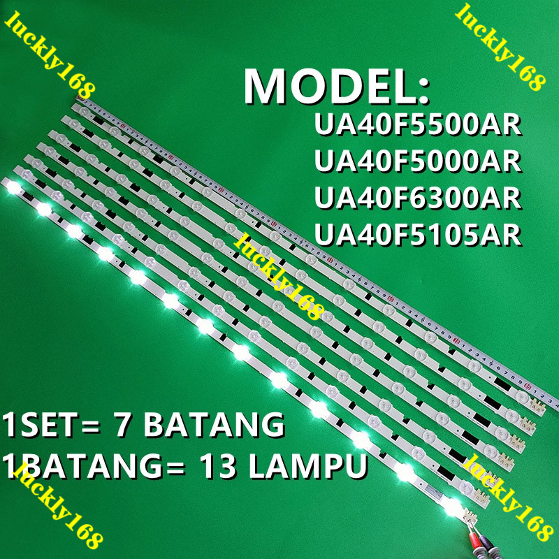 ไฟแบ็คไลท์ทีวี LED UA40F5000AR UA40F5500AR UA40F5105AR UA40F6300AR SAMSUNG 40 นิ้ว UA40F5000 UA40F55