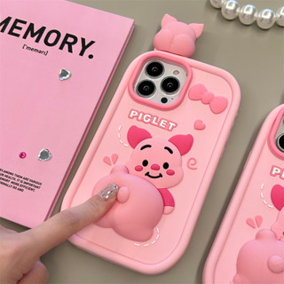 เคสซิลิโคน ลายหมู Pij สําหรับ iPhone 14ProMax 13 iPhone11 12 ProMax