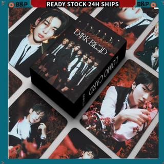 B&amp;P 55pcs/box ENHYPEN DARK BLOOD lomo card โปสการ์ดโลโม่การ์ด EN DARK BLOOD 2023 GGU 55 ชิ้น DILEMMA DAY1 Series