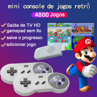 คอนโซลทีวีไร้สาย 16 บิต hdmi retro TV สําหรับเกม snes nes 4800 สําหรับ super nintendo